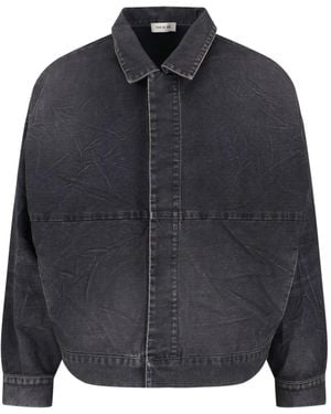 Fear Of God Denim Utility Jacket - Blue