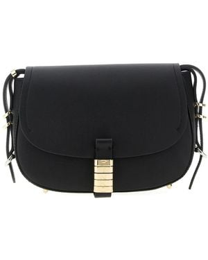 Pinko Leather Cross Body Bag - Black