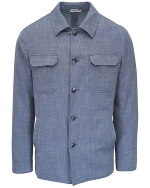 Atelier Munro Flap-Pocket Jacket - Blue
