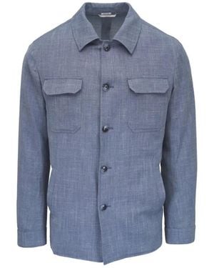 Atelier Munro Flap-Pocket Jacket - Blue