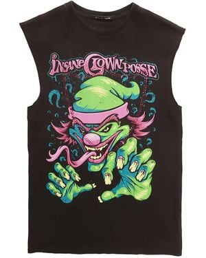HTC Débardeur Insane Clown Posse À Clous - Black