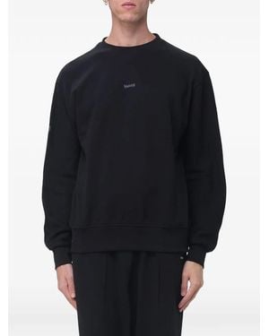 DISCLAIMER Logo-Print Sweatshirt - Blue