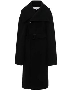 JW Anderson ベルテッド コート - ブラック