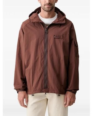 Barbour Giacca Con Cappuccio - Marrone