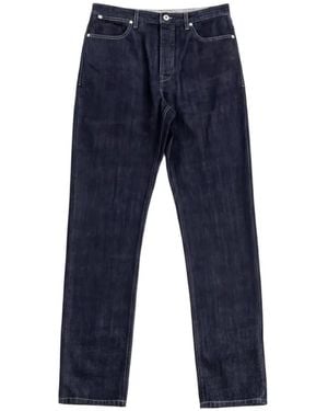 Jil Sander Five-Pocket Straight-Leg Jeans - Blue