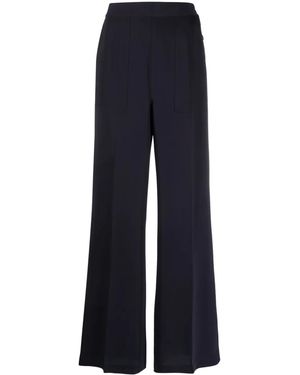 Polo Ralph Lauren High-Waisted Palazzo Trousers - Blue