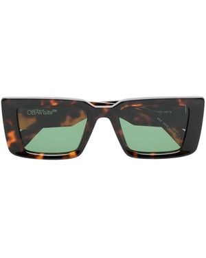 Off-White c/o Virgil Abloh Savannah オーバーサイズ サングラス - グリーン