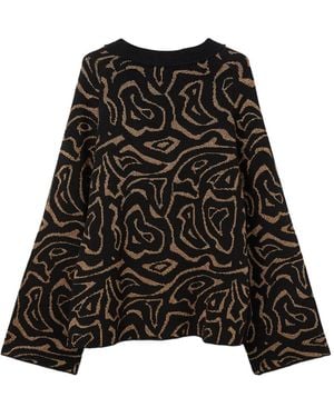 PUCCI Labirinto Print Mini Dress - Black