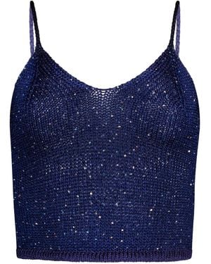 Paramidonna Bruna Top - Blue
