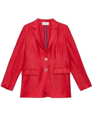 Maliparmi Long-Sleeves Blazer - Red