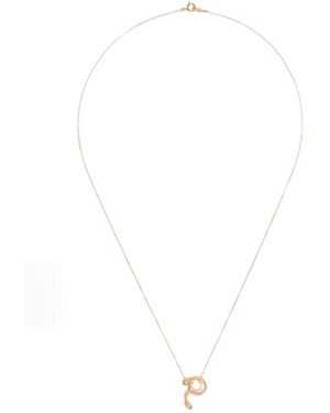 Charlotte Chesnais 18K P Diamond Necklace - White