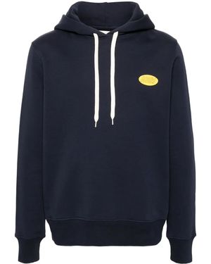 Autry Felpa con cappuccio blu giallo