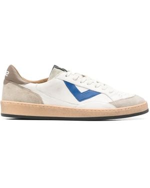 4b12 Playnew Panelled Trainers - White