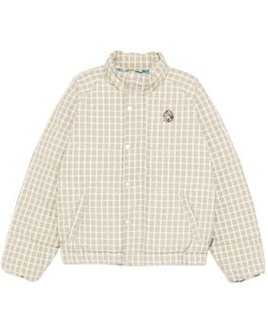 BBCICECREAM Veste À Carreaux - Blanc