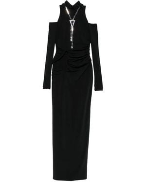 MITILIANE COUTURE Cut-Out Maxi Dress - Black