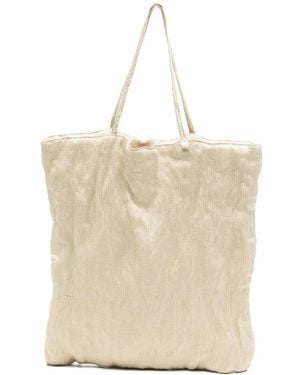 Alysi Borsa Tote Con Effetto Stropicciato - Neutro