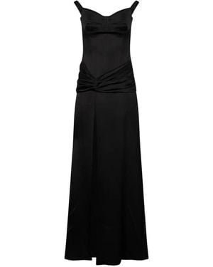 Alex Perry Off-Shoulder Gown - Black