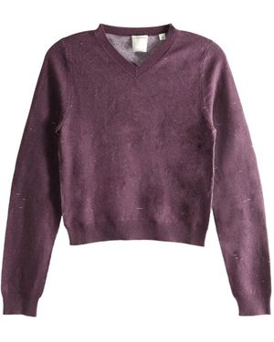 Calvin Klein V-neck sweater - Lila
