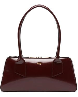 N°21 Midi Malibu Shoulder Bag - Purple