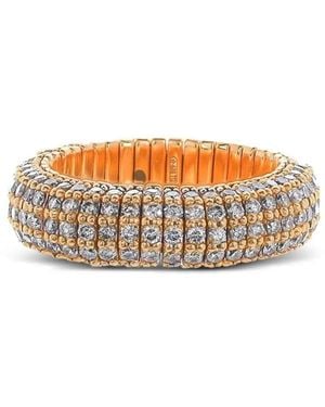 ’ROBERTO DEMEGLIO 18K Giotto Stretch Diamond Ring - White