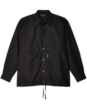 Comme des Garçons Cotton Overshirt - Black