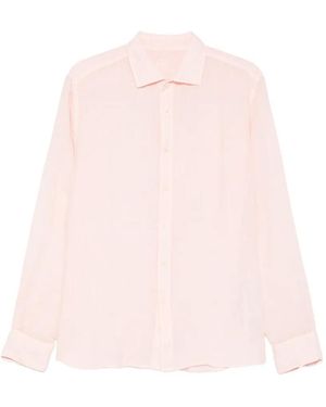 120% Lino Buttoned Shirt - Pink