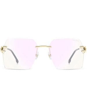 Carrera Gafas Con Montura Geométrica - Rosa