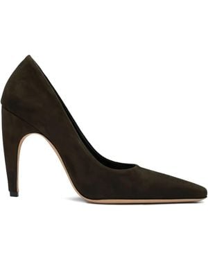 Jude Fame Pointed Court Shoes - Black