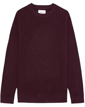 NN07 Crew Neck Jumper - Purple