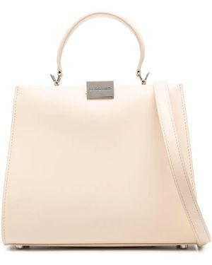ARMARIUM Shopper Met Logoplakkaat - Naturel