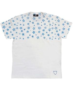 HTC Star-Print T-Shirt - Blue