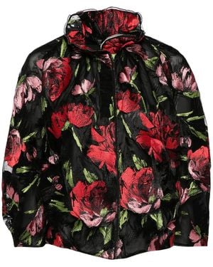Shiatzy Chen Libre Collection Electric-Embroidered Rose Jacket