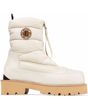 Jimmy Choo Botas Kai acolchadas - Neutro