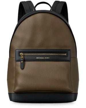 Michael Kors Logo-Print Backpack - Black
