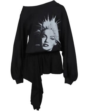 Nφdress Vestido Corto Punk Monroe - Negro