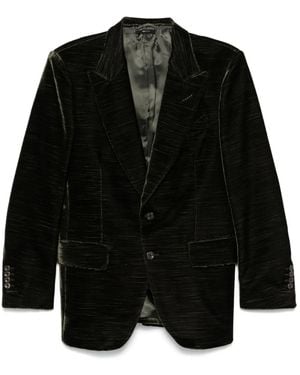 Tom Ford Velvet Blazer - Black