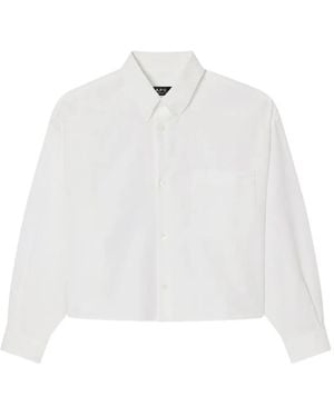 A.P.C. Sophia Logo Shirt - White