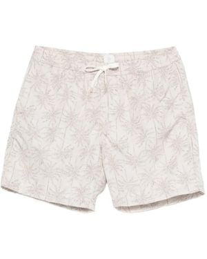Eleventy Bañador Estampado - Blanco