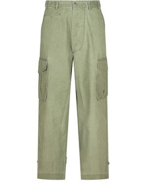 KENZO アジャスタブル カーゴパンツ - グリーン