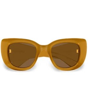 Saint Laurent Sl 903 Howl Sunglasses - Metallic