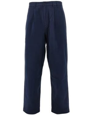Forét Pleated Trousers - Blue
