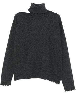 Uma Wang Roll-neck sweater - Schwarz