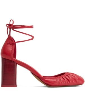 Lemaire Ballerine Micro Ballerina 85Mm - Rosso