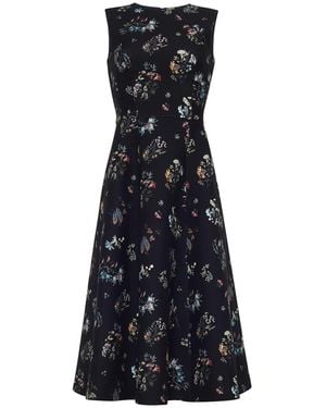 Adam Lippes Eloise Midi Dress - Blue