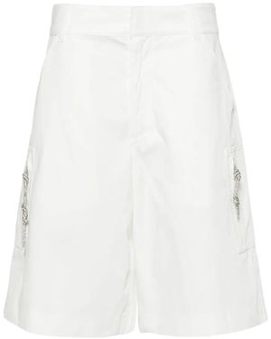 DARKPARK Nina Cargo-Shorts - Weiß