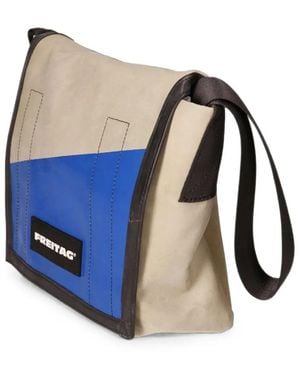 Freitag Lassie Kuriertasche Mit Logo - Blau