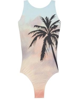 Palm Angels Costume Intero Sunrise Palm - Multicolore