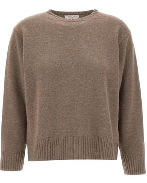 Kangra Crew-Neck Relaxed-Fit Jumper - Brown