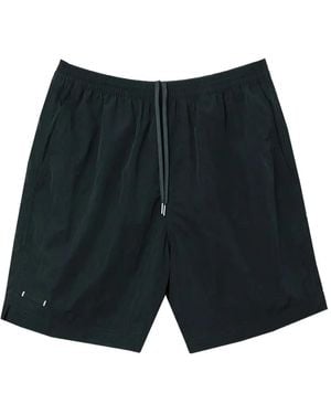 True Tribe Jet Badeshorts mit Kordelzug - Schwarz