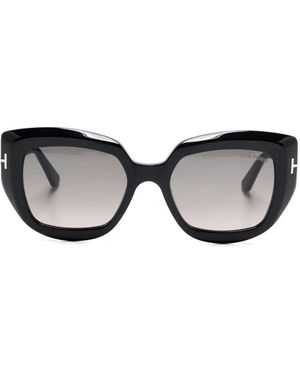 Tom Ford Saltzman Sunglasses - Black